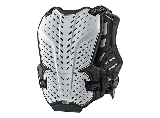 Troy Lee Designs YOUTH Rockfight, White Chest Protector, One Size