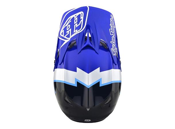 Troy Lee Designs D3 Fiberlite Helmet XXL Volt Blue, XXL