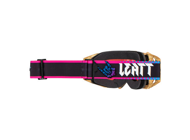 Leatt MTB Goggle Velocity 5.0 Iriz, Wood Woody/Iriz Blue