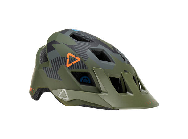 Leatt Junior MTB AllMtn 1.0 Helmet, Camo Camo