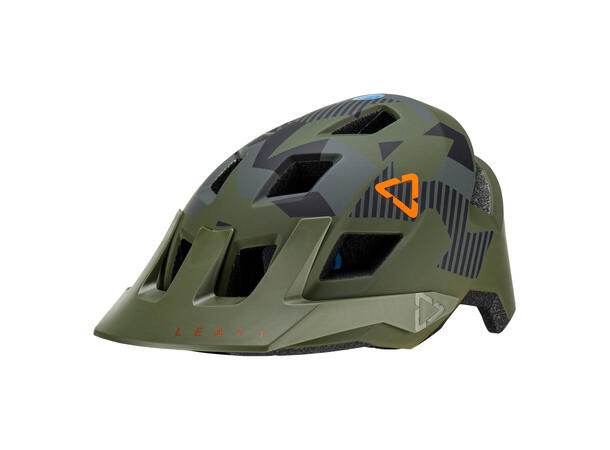 Leatt Junior MTB AllMtn 1.0 Helmet, Camo Camo