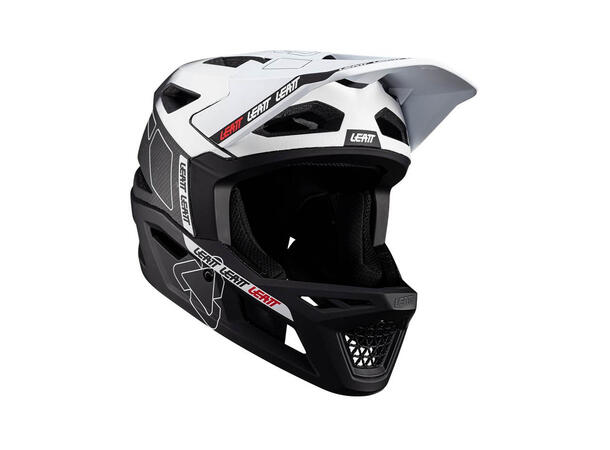 Leatt Gravity 6.0 Carbon Helmet White LG White, LG (59cm-60 cm)