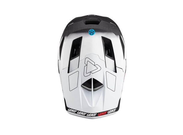 Leatt Gravity 6.0 Carbon Helmet White LG White, LG (59cm-60 cm)