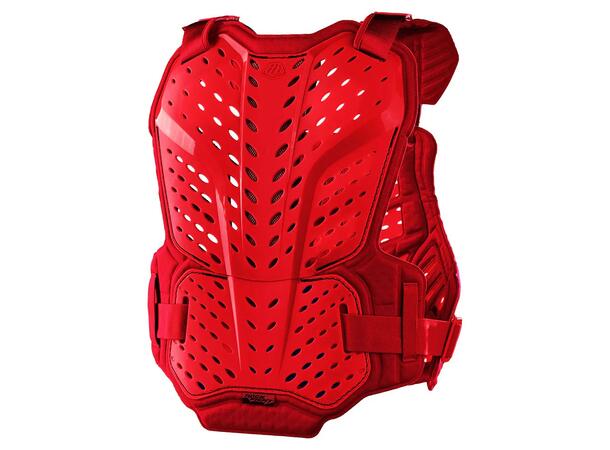 Troy Lee Designs Youth Rockfight, Red Chest Protector, One Size