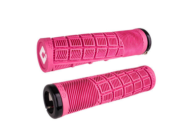 Odi Reflex, v2.1 Lock-On MTB 135mm White/Pink