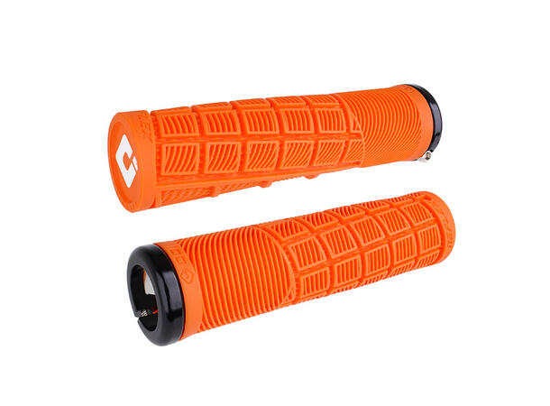 Odi Reflex, v2.1 Lock-On MTB 135mm White/Orange