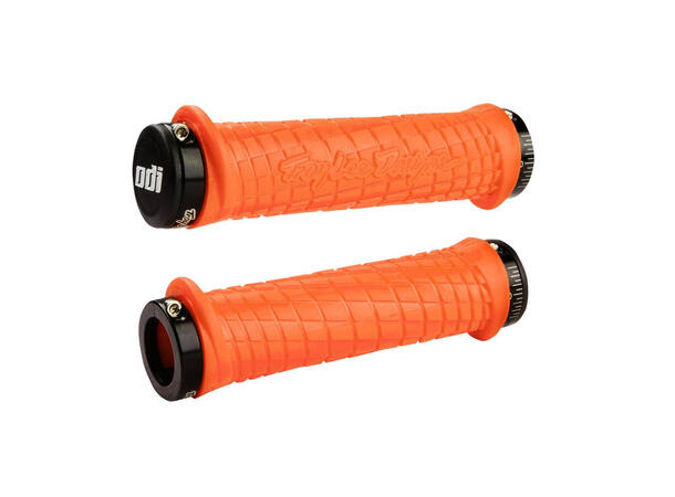 Odi Troy Lee Designs Signature Lock-On Orange, w/ Black Clamps